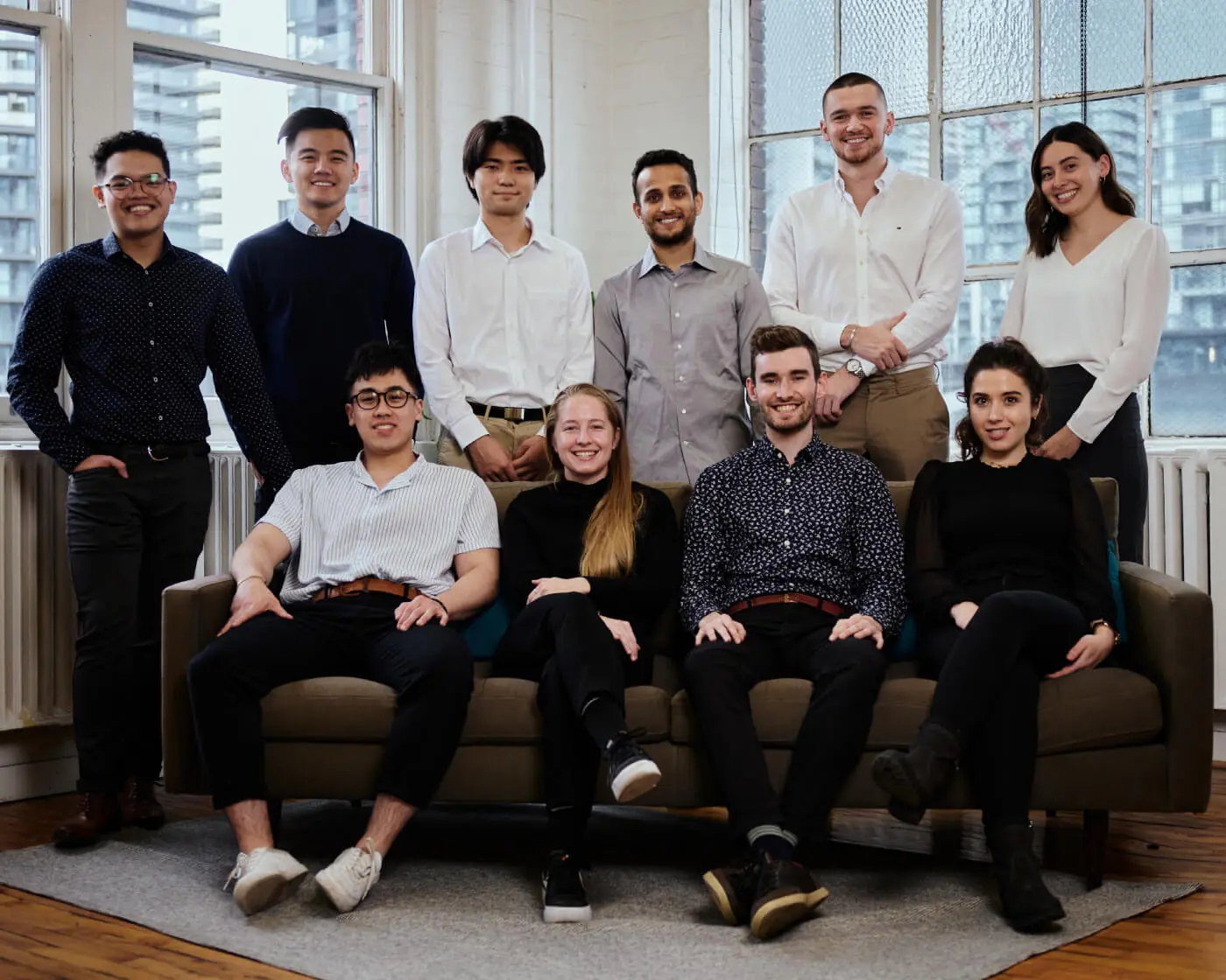 The Nimbus team gathered in their office